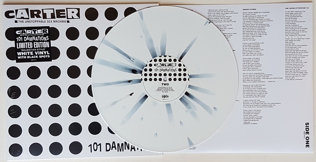 Carter USM '101 Damnations' limited edition vinyl LP