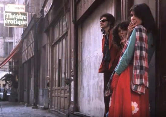 Marc Zermati and friends outside L'Open Market shop. crop 550px